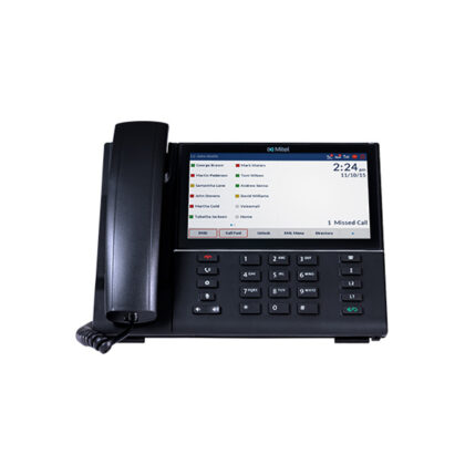 The 6800 Series delivers a powerful set of IP phones designed for all levels of your business. These open SIP phones integrate effortlessly with your Mitel platform and applications to provide a user-friendly and smooth calling experience.